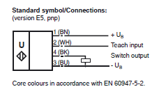 Electrical Connection โฟโต้สวิตช์แบบทรงกระบอก รุ่น UB400