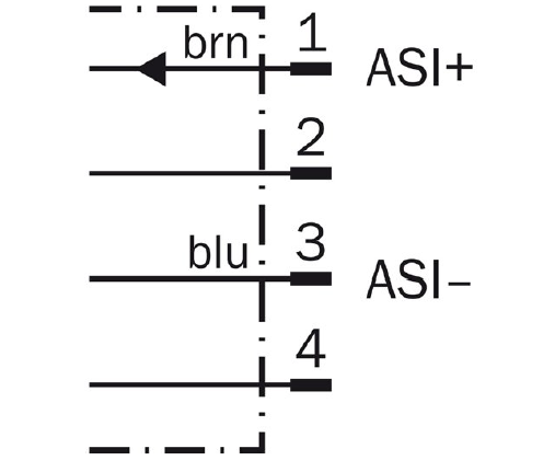 Connection Diagram โฟโต้สวิตช์แบบทรงสี่เหลี่ยม รุ่น W12-2-AS-I